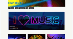 Desktop Screenshot of djkasperkruger.com