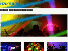 Tablet Screenshot of djkasperkruger.com